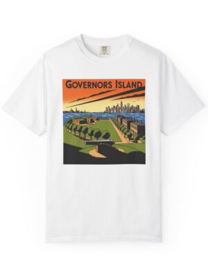 Governors Island National Monument WPA Style Unisex T-shirt