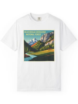 Beaverhead–Deerlodge National Forest WPA Style Unisex T-shirt