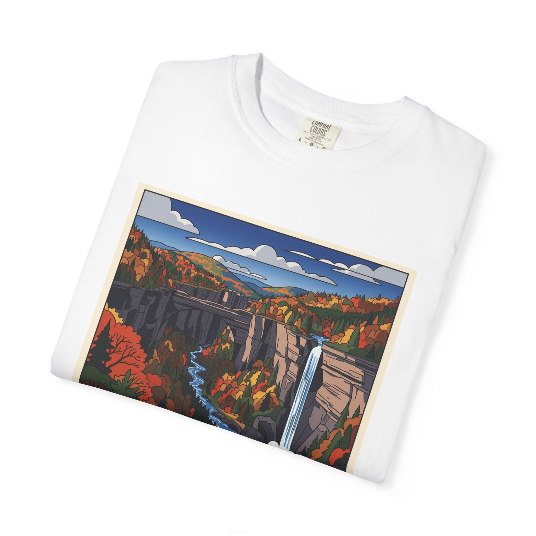 Daniel Boone National Forest WPA Style Unisex T-shirt - Image 3