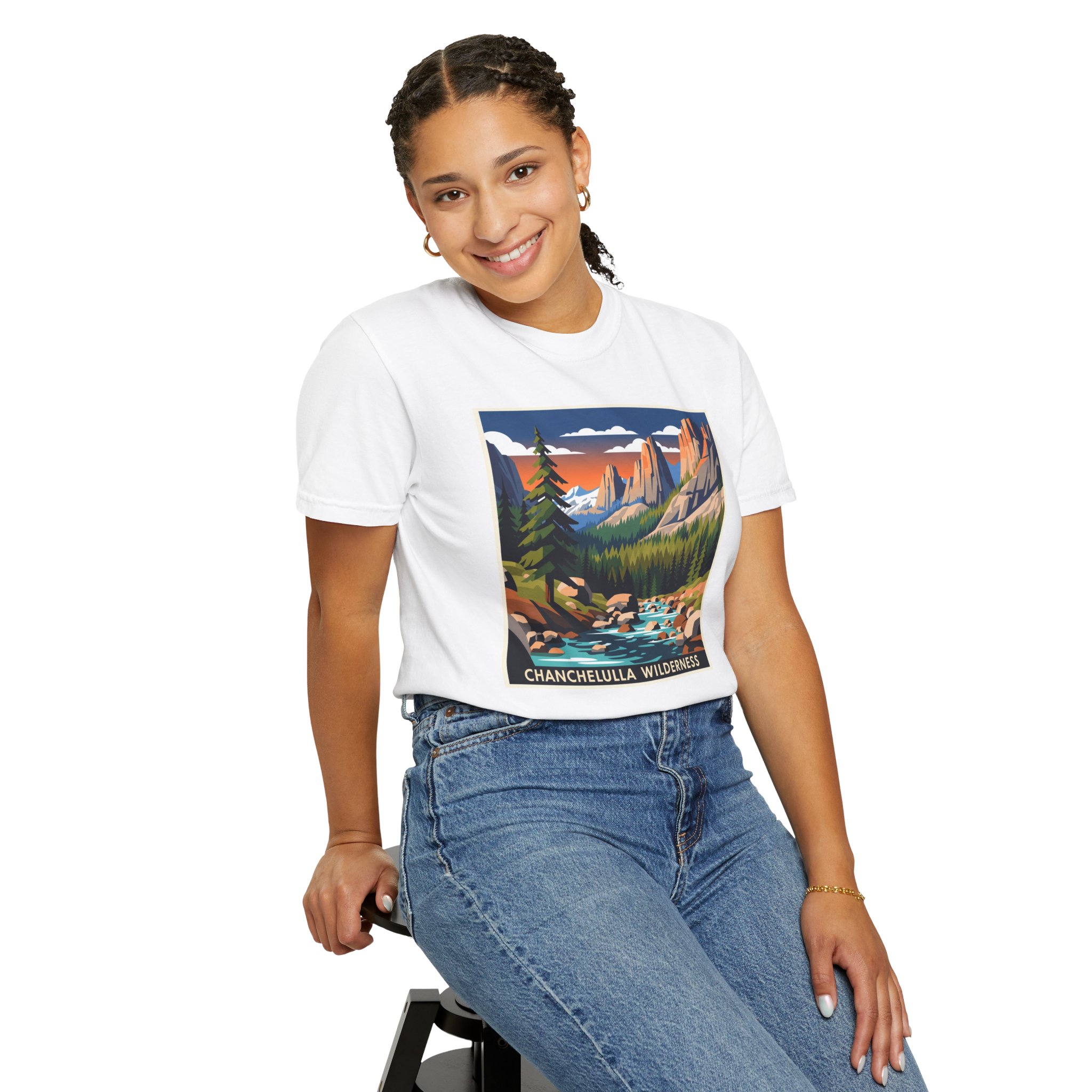 Chanchelulla Wilderness WPA Style Unisex T-shirt - Image 5