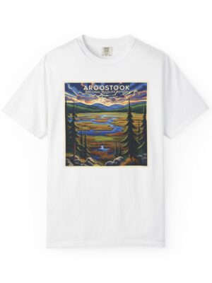 Aroostook National Wildlife Refuge WPA Style Unisex T-shirt