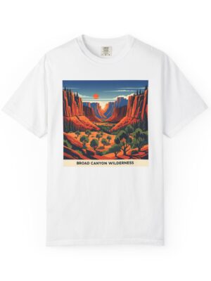 Broad Canyon Wilderness WPA Style Unisex T-shirt