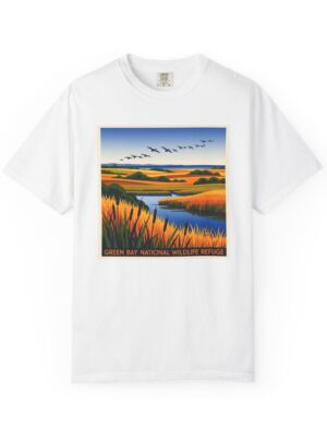 Green Bay National Wildlife Refuge WPA Style Unisex T-shirt