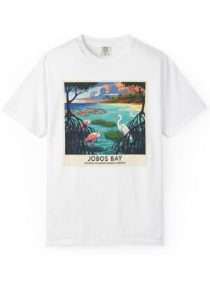 Jobos Bay National Estuarine Research Reserve WPA Style Unisex T-shirt