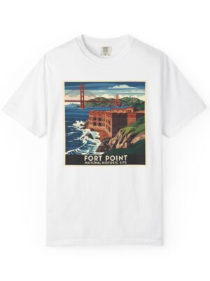 Fort Point National Historic Site WPA Style Unisex T-shirt