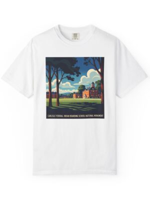 Carlisle Federal Indian Boarding School National Monument WPA Style Unisex T-shirt