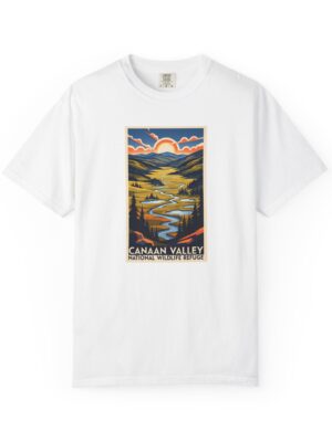 Canaan Valley National Wildlife Refuge WPA Style Unisex T-shirt