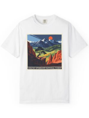Apache–Sitgreaves National Forest WPA Style Unisex T-shirt