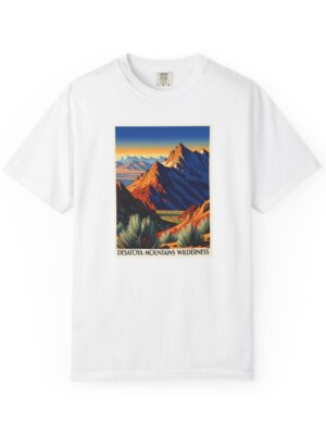 Desatoya Mountains Wilderness WPA Style Unisex T-shirt