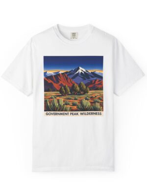 Government Peak Wilderness WPA Style Unisex T-shirt