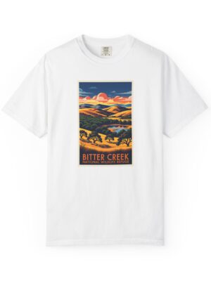Bitter Creek National Wildlife Refuge WPA Style Unisex T-shirt