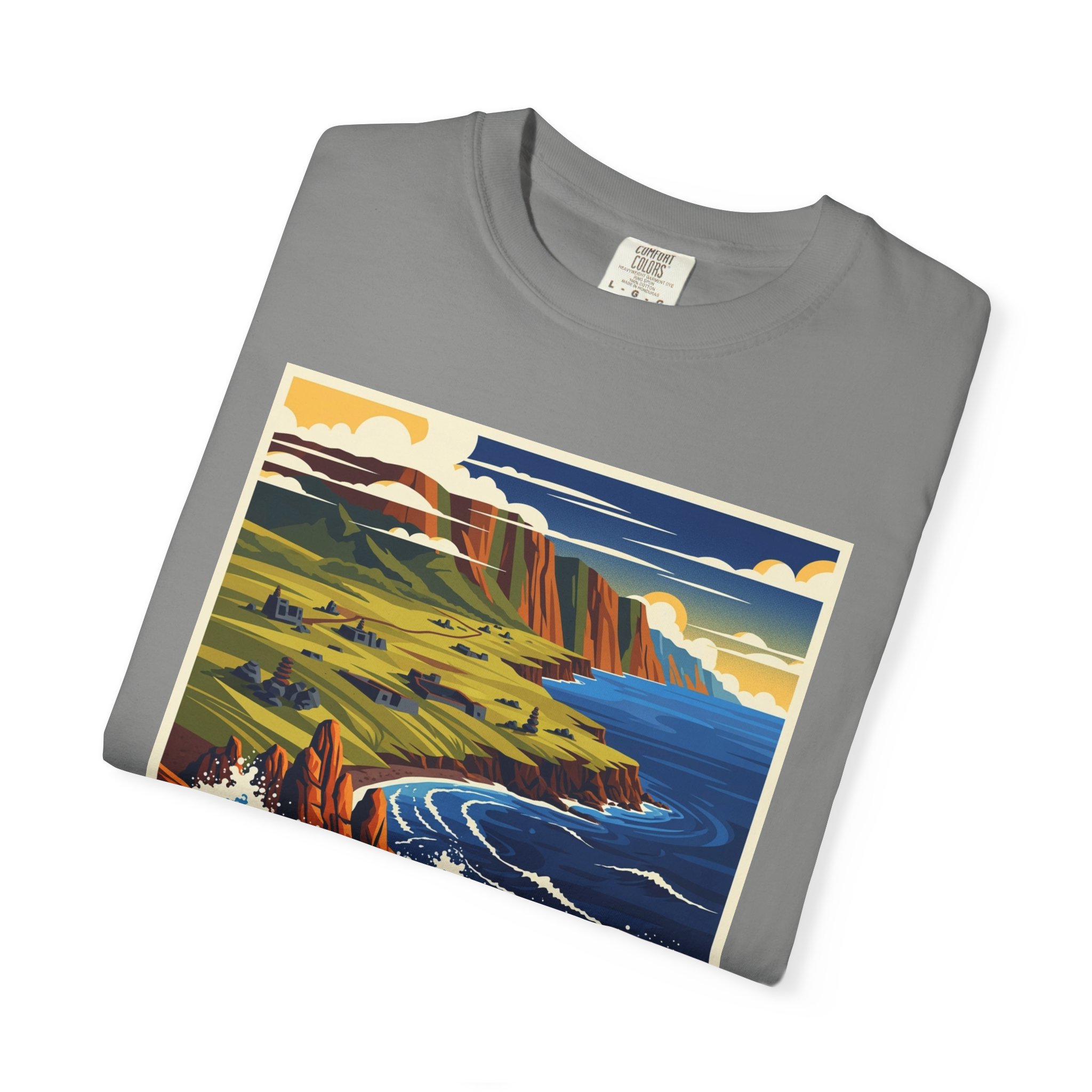 Kalaupapa National Historical Park WPA Style Unisex T-shirt - Image 9