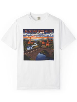 Blackstone River Valley National Historical Park WPA Style Unisex T-shirt