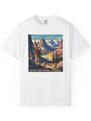 Inyo National Forest WPA Style Unisex T-shirt