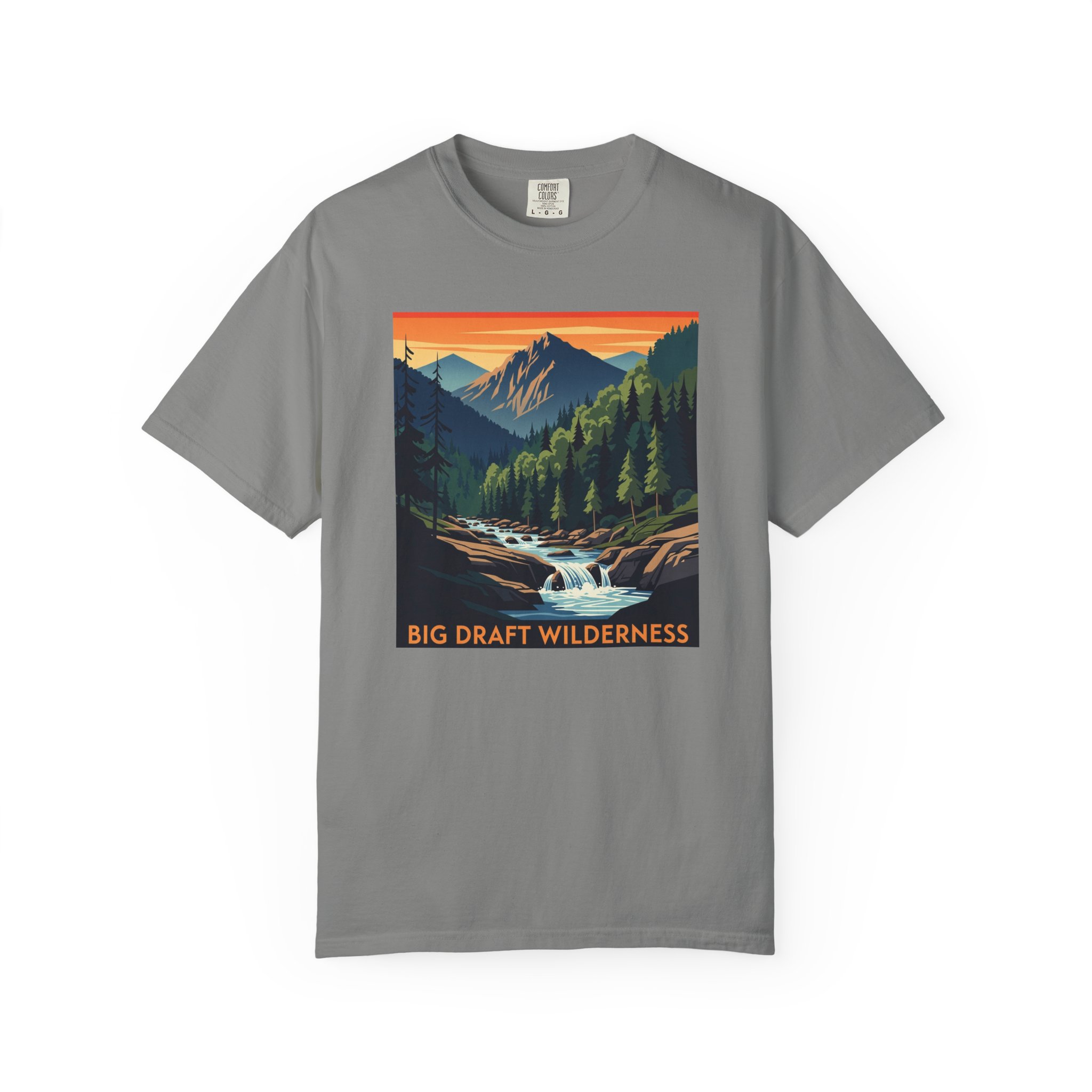 Big Draft Wilderness WPA Style Unisex T-shirt - Image 7