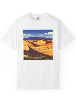 Cadiz Dunes Wilderness WPA Style Unisex T-shirt