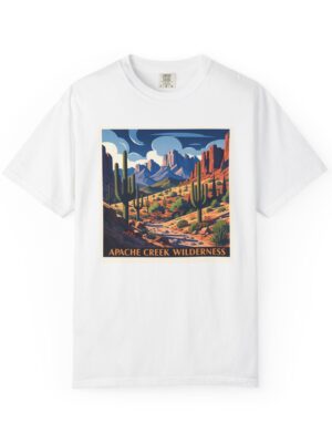Apache Creek Wilderness WPA Style Unisex T-shirt