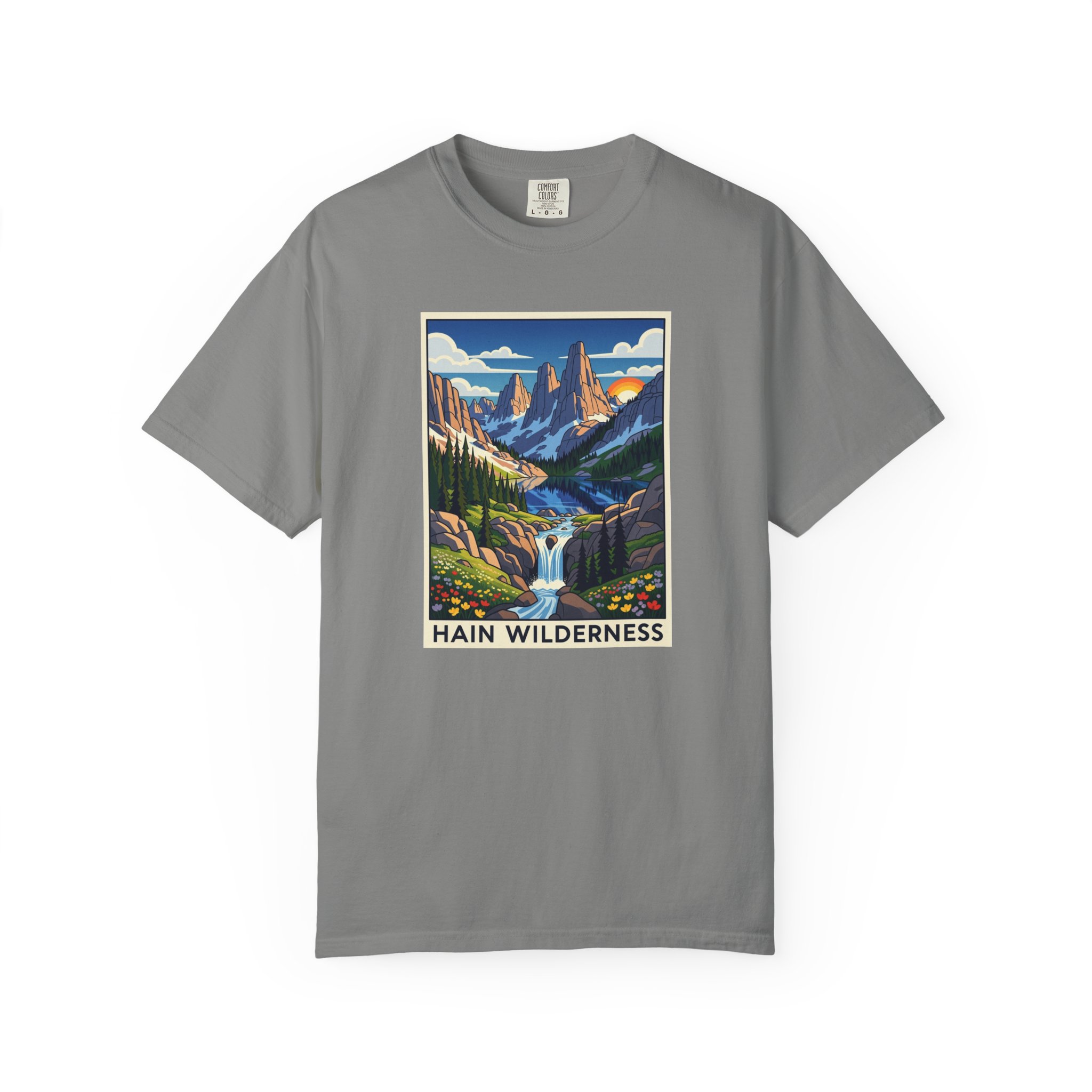 Hain Wilderness WPA Style Unisex T-shirt - Image 7