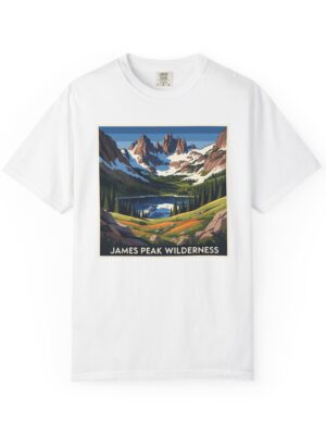 James Peak Wilderness WPA Style Unisex T-shirt