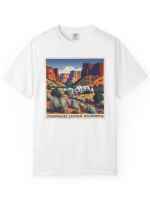 Dominguez Canyon Wilderness WPA Style Unisex T-shirt