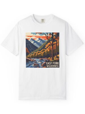 East Fork Wilderness WPA Style Unisex T-shirt