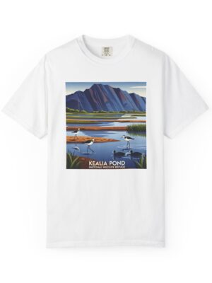 Kealia Pond National Wildlife Refuge WPA Style Unisex T-shirt