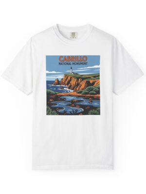 Cabrillo National Monument WPA Style Unisex T-shirt