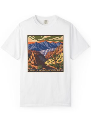 Cahuilla Mountain Wilderness WPA Style Unisex T-shirt