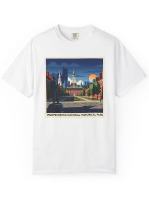 Independence National Historical Park WPA Style Unisex T-shirt
