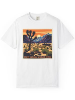 Desert National Wildlife Refuge WPA Style Unisex T-shirt
