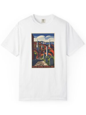 Boston National Historical Park WPA Style Unisex T-shirt