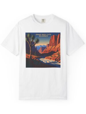 Grand Wash Cliffs Wilderness WPA Style Unisex T-shirt