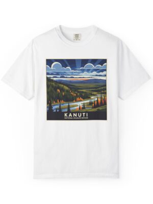Kanuti National Wildlife Refuge WPA Style Unisex T-shirt