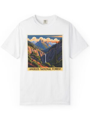 Angeles National Forest WPA Style Unisex T-shirt