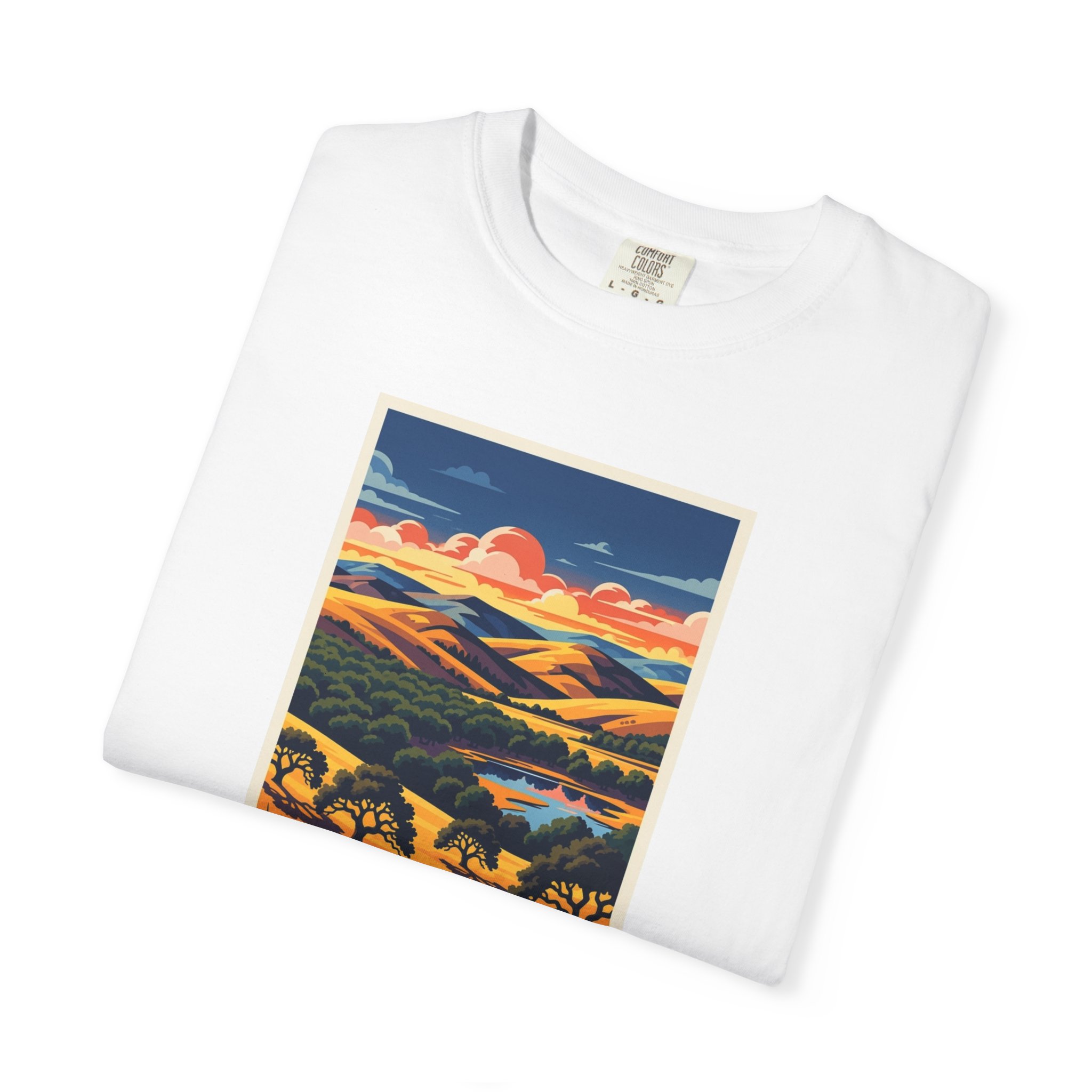 Bitter Creek National Wildlife Refuge WPA Style Unisex T-shirt - Image 3