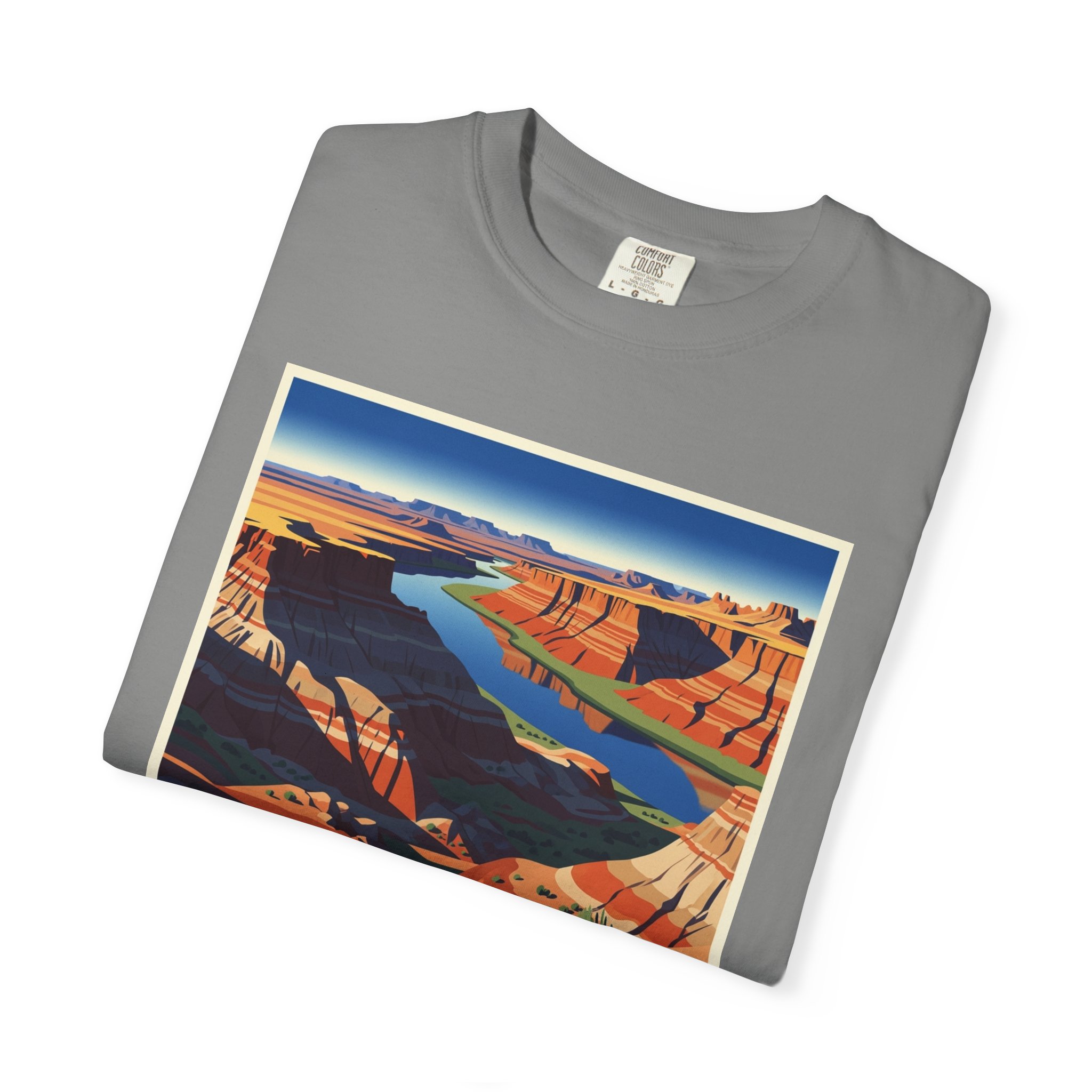 Hagerman Fossil Beds National Monument WPA Style Unisex T-shirt - Image 9