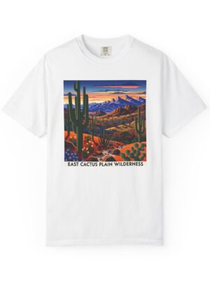 East Cactus Plain Wilderness WPA Style Unisex T-shirt