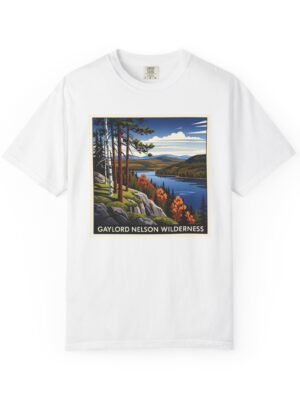 Gaylord Nelson Wilderness WPA Style Unisex T-shirt