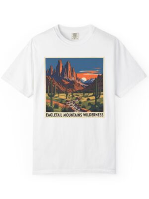Eagletail Mountains Wilderness WPA Style Unisex T-shirt