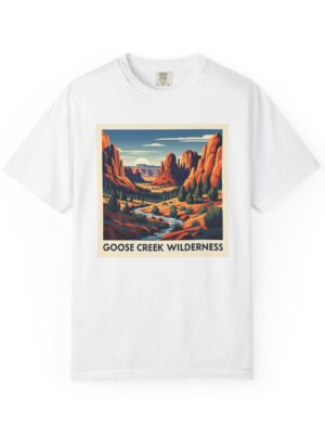 Goose Creek Wilderness WPA Style Unisex T-shirt