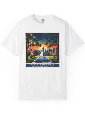 Martin Luther King Jr. National Historical Park WPA Style Unisex T-shirt