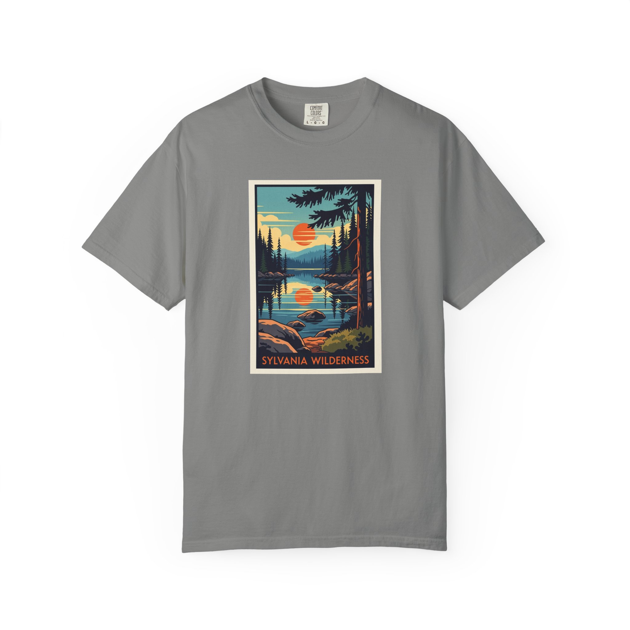 Sylvania Wilderness WPA Style Unisex T-shirt - Image 7