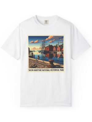Salem Maritime National Historical Park WPA Style Unisex T-shirt