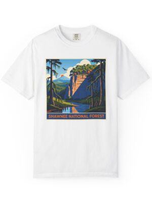 Shawnee National Forest WPA Style Unisex T-shirt