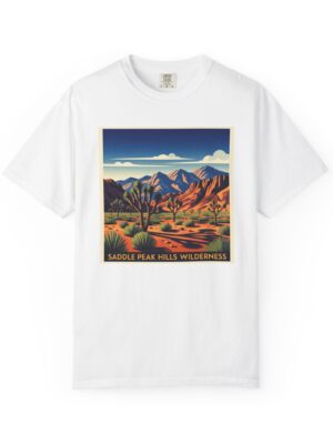 Saddle Peak Hills Wilderness WPA Style Unisex T-shirt