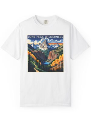 Lone Peak Wilderness WPA Style Unisex T-shirt