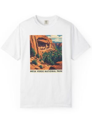 Mesa Verde National Park WPA Style Unisex T-shirt