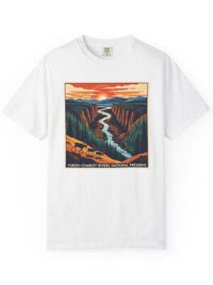Yukon–Charley Rivers National Preserve WPA Style Unisex T-shirt