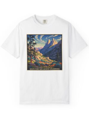 South Fork San Jacinto Wilderness WPA Style Unisex T-shirt
