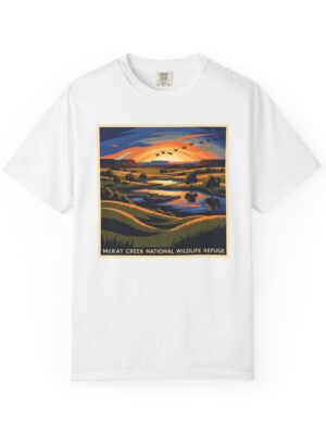 McKay Creek National Wildlife Refuge WPA Style Unisex T-shirt